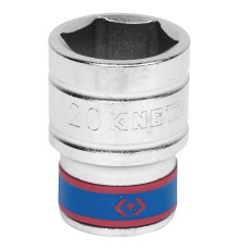 Головка торцевая стандартная шестигранная 1/2", 20 мм KING TONY 433520M Головка торцевая стандартная шестигранная 1/2", 20 мм KING TONY 433520M