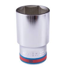 Головка торцевая глубокая шестигранная 1/2", 1-7/16", дюймовая KING TONY 423546S