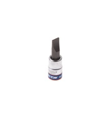 Насадка (бита) торцевая 1/4", Slotted, 7х1,2 мм, L = 37 мм  KING TONY 203207