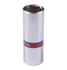 Головка торцевая глубокая шестигранная 1/4", 1/2", дюймовая KING TONY 223516S