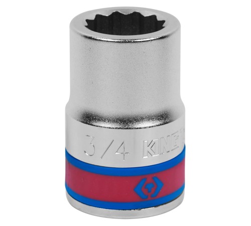 Головка торцевая стандартная двенадцатигранная 3/4", 3/4", дюймовая KING TONY 633024S Головка торцевая стандартная двенадцатигранная 3/4", 3/4", дюймовая KING TONY 633024S