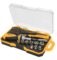 Набор вставок (бит) 1/4", PH, PZ, Hex, Torx, Slotted, 42 предмета TOLSEN TT20041 Набор вставок (бит) 1/4", PH, PZ, Hex, Torx, Slotted, 42 предмета TOLSEN TT20041