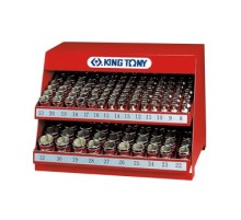 Стенд с торцевыми головками 1/2", 5/16"-1&1/4", серия 4335S, 136 предметов KING TONY 4572SR