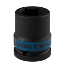 Головка торцевая ударная шестигранная 3/4", 26 мм KING TONY 653526M Головка торцевая ударная шестигранная 3/4", 26 мм KING TONY 653526M