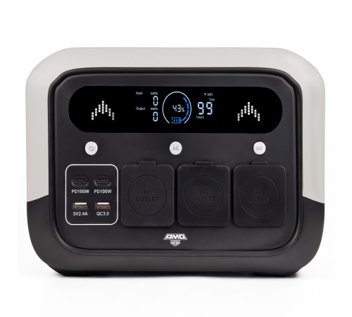 Портативная электростанция AMO PS 700 Pro белая