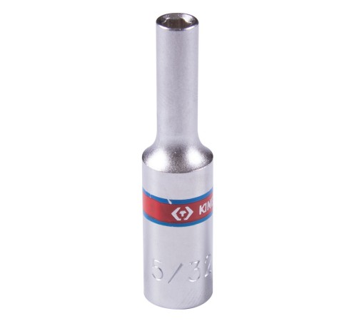 Головка торцевая глубокая шестигранная 1/4", 5/32", дюймовая KING TONY 223505S Головка торцевая глубокая шестигранная 1/4", 5/32", дюймовая KING TONY 223505S