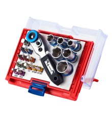 Набор вставок (бит) 1/4", PH, PZ, Hex, Torx, Slotted, 20 предметов МАСТАК 058-10020C Набор вставок (бит) 1/4", PH, PZ, Hex, Torx, Slotted, 20 предметов МАСТАК 058-10020C