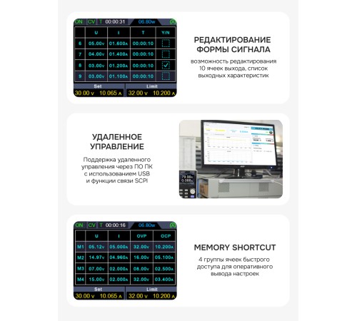 Источник питания RGK PPS605 с поверкой