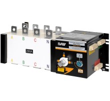 Реверсивный рубильник АВР (устройство автоматического ввода резерва) SHIQ5-250 4P