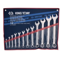 Набор комбинированных ключей, 6-32 мм, 12 предметов KING TONY 1212MR01