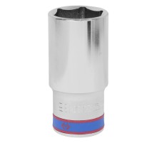 Головка торцевая глубокая шестигранная 1/2", 28 мм KING TONY 423528M Головка торцевая глубокая шестигранная 1/2", 28 мм KING TONY 423528M
