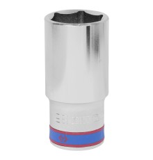 Головка торцевая глубокая шестигранная 1/2", 28 мм KING TONY 423528M