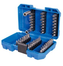 Набор вставок (бит) 1/4", PH, PZ, Hex, Torx, Slotted, Square, 49 предметов KING TONY 1049CQ Набор вставок (бит) 1/4", PH, PZ, Hex, Torx, Slotted, Square, 49 предметов KING TONY 1049CQ