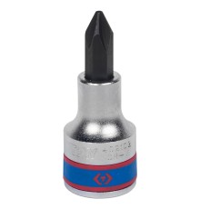 Насадка (бита) торцевая 1/2", Phillips, PH2, L = 60 мм KING TONY 402102