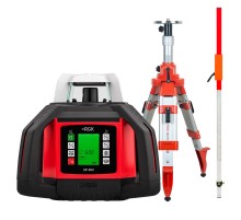 Комплект: ротационный нивелир RGK SP-502 с калибровкой + штатив RGK SH-170 рейка RGK LR-2