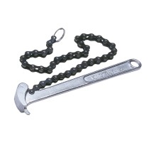 Съемник масляных фильтров, 60-140 мм, цепной KING TONY 3204