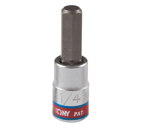 Насадка (бита) торцевая 1/4", Hex, 1/4", L = 37 мм KING TONY 203508S Насадка (бита) торцевая 1/4", Hex, 1/4", L = 37 мм KING TONY 203508S