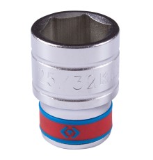 Головка торцевая стандартная шестигранная 1/2", 25/32", дюймовая KING TONY 433525S