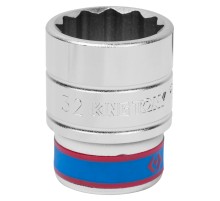 Головка торцевая стандартная двенадцатигранная 3/4", 32 мм KING TONY 633032M