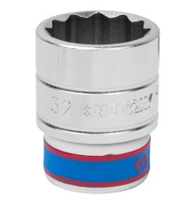 Головка торцевая стандартная двенадцатигранная 3/4", 32 мм KING TONY 633032M