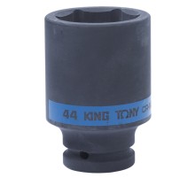 Головка торцевая ударная глубокая шестигранная 3/4", 44 мм KING TONY 643544M