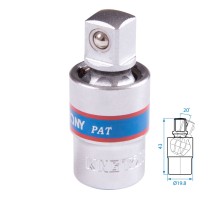 Кардан 3/8", шаровый KING TONY 3793