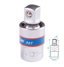 Кардан 3/8", шаровый KING TONY 3793 Кардан 3/8", шаровый KING TONY 3793