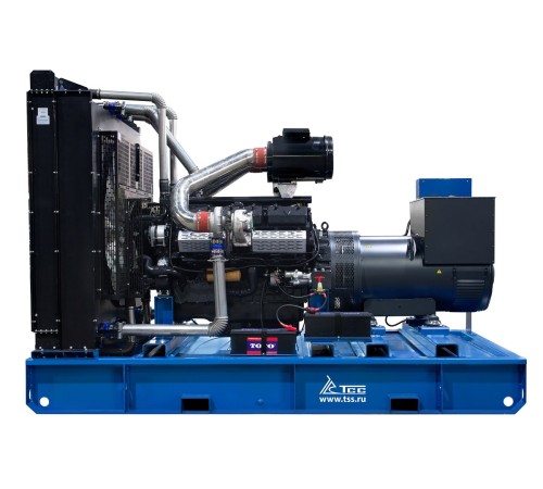 Дизельный генератор ТСС АД-600С-Т400 в погодозащитном кожухе с АВР