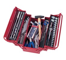 Набор инструментов 103 предмета, универсальный, раскладной ящик KING TONY 902-103MR