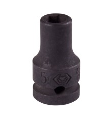 Головка торцевая ударная шестигранная 1/4", 5 мм KING TONY 253505M Головка торцевая ударная шестигранная 1/4", 5 мм KING TONY 253505M