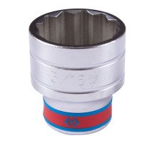 Головка торцевая стандартная двенадцатигранная 1/2", 1-3/16", дюймовая KING TONY 433038S Головка торцевая стандартная двенадцатигранная 1/2", 1-3/16", дюймовая KING TONY 433038S