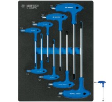 Набор ключей Torx L-тип, ложемент, 8 предметов KING TONY 9-22308TRV Набор ключей Torx L-тип, ложемент, 8 предметов KING TONY 9-22308TRV