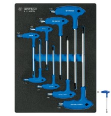 Набор ключей Torx L-тип, ложемент, 8 предметов KING TONY 9-22308TRV Набор ключей Torx L-тип, ложемент, 8 предметов KING TONY 9-22308TRV