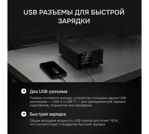 Источник питания AMO E233 с поверкой