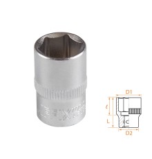 Головка торцевая стандартная шестигранная 3/8", 13 мм AFFIX AF00030013