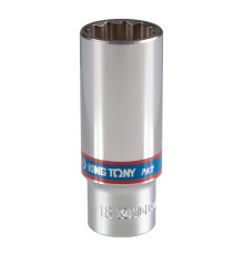 Головка торцевая глубокая двенадцатигранная 3/8", 18 мм KING TONY 323018M