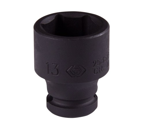 Головка торцевая ударная шестигранная 1/4", 13 мм KING TONY 253513M Головка торцевая ударная шестигранная 1/4", 13 мм KING TONY 253513M