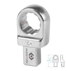 Насадка накидная серии "FIT", 15 мм, 9х12 мм KING TONY 34502115M Насадка накидная серии "FIT", 15 мм, 9х12 мм KING TONY 34502115M