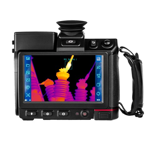 Тепловизор RGK TL-640 Pro с поверкой в комплекте с телеобъективом 12°