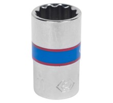 Головка торцевая стандартная двенадцатигранная 1/4", 11 мм KING TONY 233011M