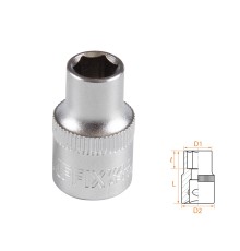 Головка торцевая стандартная шестигранная 3/8", 8 мм AFFIX AF00030008