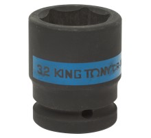 Головка торцевая ударная шестигранная 3/4", 32 мм KING TONY 653532M Головка торцевая ударная шестигранная 3/4", 32 мм KING TONY 653532M