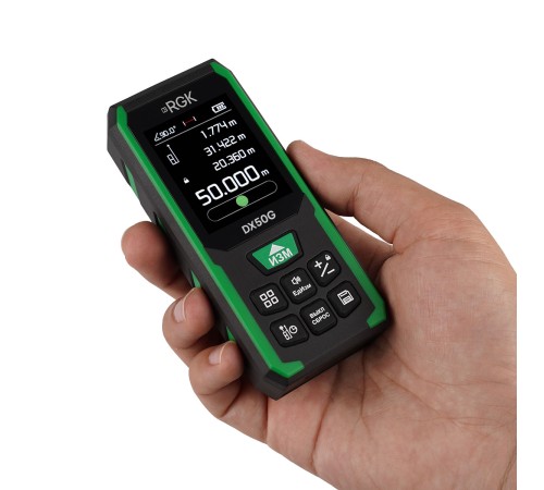 Лазерный дальномер RGK DX50G с поверкой