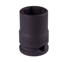 Головка торцевая ударная шестигранная 3/8", 14 мм KING TONY 353514M Головка торцевая ударная шестигранная 3/8", 14 мм KING TONY 353514M