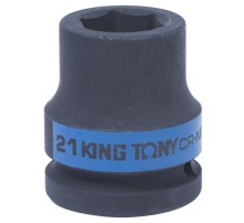 Головка торцевая ударная шестигранная 3/4", 21 мм KING TONY 653521M
