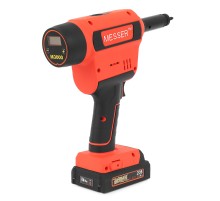 Аккумуляторный резьбовой заклепочник Messer 3000 с электронной системой настройки сжатия и счетчиком Аккумуляторный резьбовой заклепочник Messer 3000 с электронной системой настройки сжатия и счетчиком