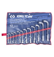 Набор торцевых L-образных ключей, 8-24 мм, 12 предметов KING TONY 1812MR Набор торцевых L-образных ключей, 8-24 мм, 12 предметов KING TONY 1812MR