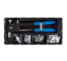 Заклепочник М4 - М8, для резьбовых заклепок, с набором заклепок, 85 предметов KING TONY 21-30-10MR