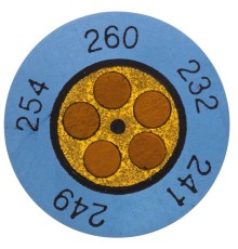 Круглые термоиндикаторы Testoterm +143 - +166 °C