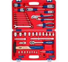 Набор инструментов 58 предметов, универсальный МАСТАК 01-058C